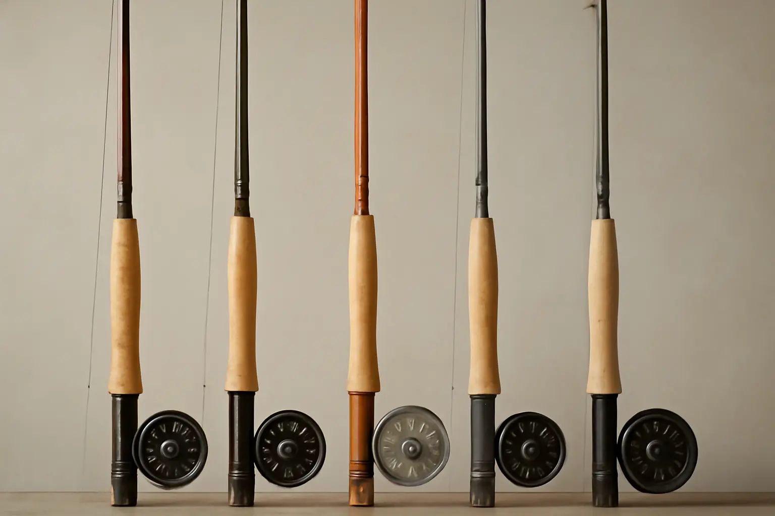 TOP-5 fishing rods